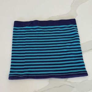 Urban Outfitters Purple and Teal Striped Top